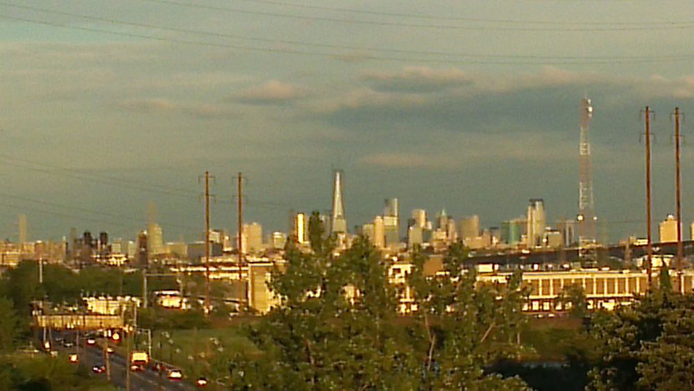 New York City, New York, from the highway. 2013.